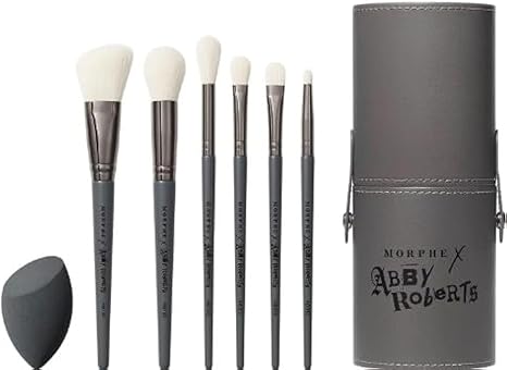 Morphe X Abby Roberts 6 Piece Essential Brush Set and Tubby