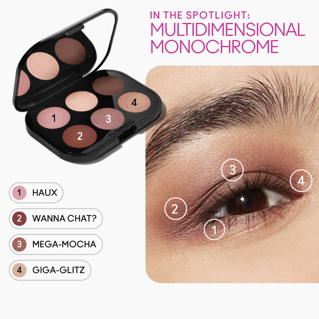 Connect In Colour Eye Shadow Palette: Embedded in Burgundy