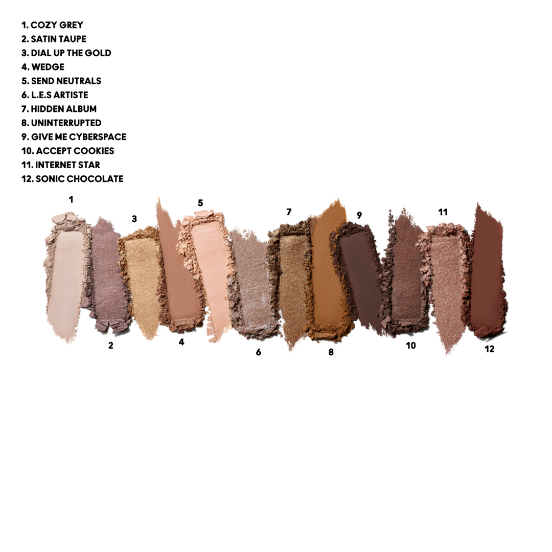 Connect In Colour Eye Shadow Palette: Unfiltered Nudes